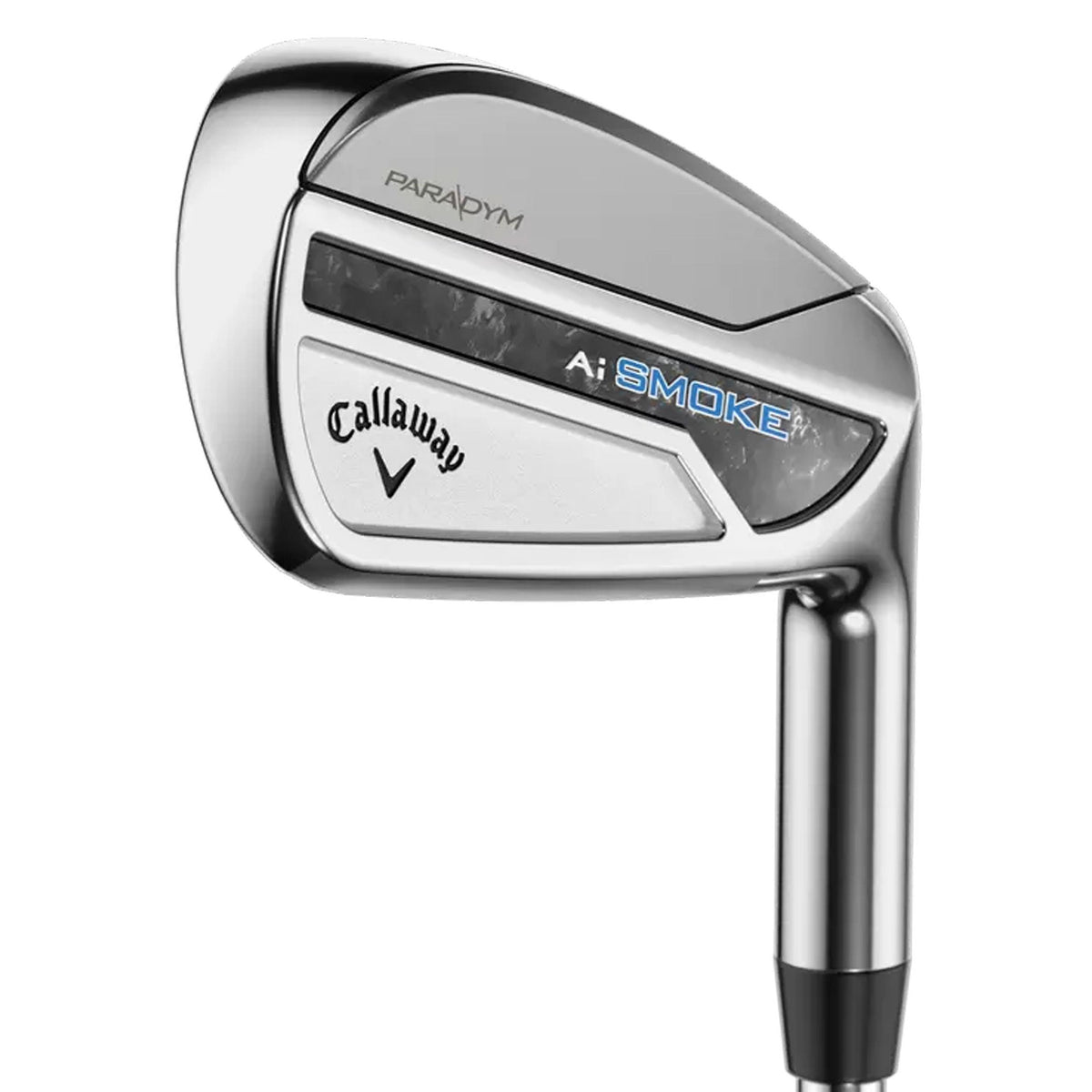 Callaway Paradym Ai Smoke Iron Set - Steel Shafts - Left Hand/5-PW,AW/Regular Flex