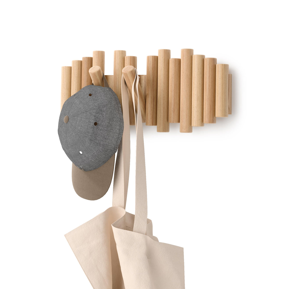 Umbra Picket Rail Wall Hook Natural