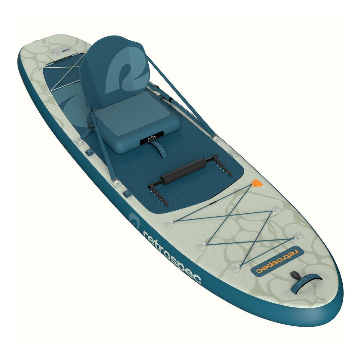Retrospec Weekender Plus Inflatable Hybrid SUP & Kayak - 10ft 6in River Ripple