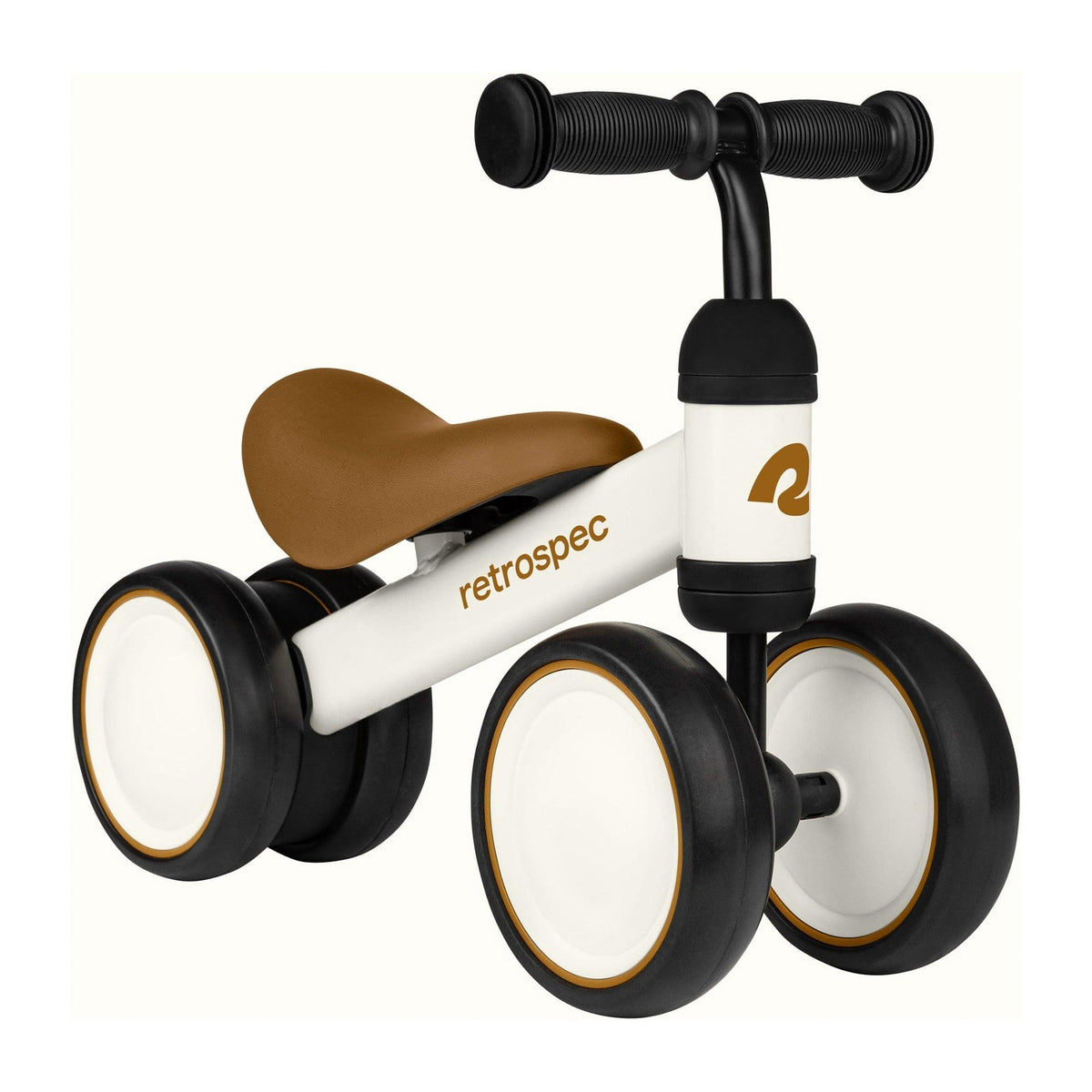 Retrospec Cricket Baby Walker Balance Bike - 12-24 Months Eggshell
