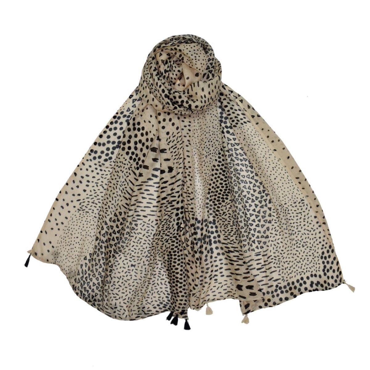 Dupatta Designs Stryker Animal Print Scarf