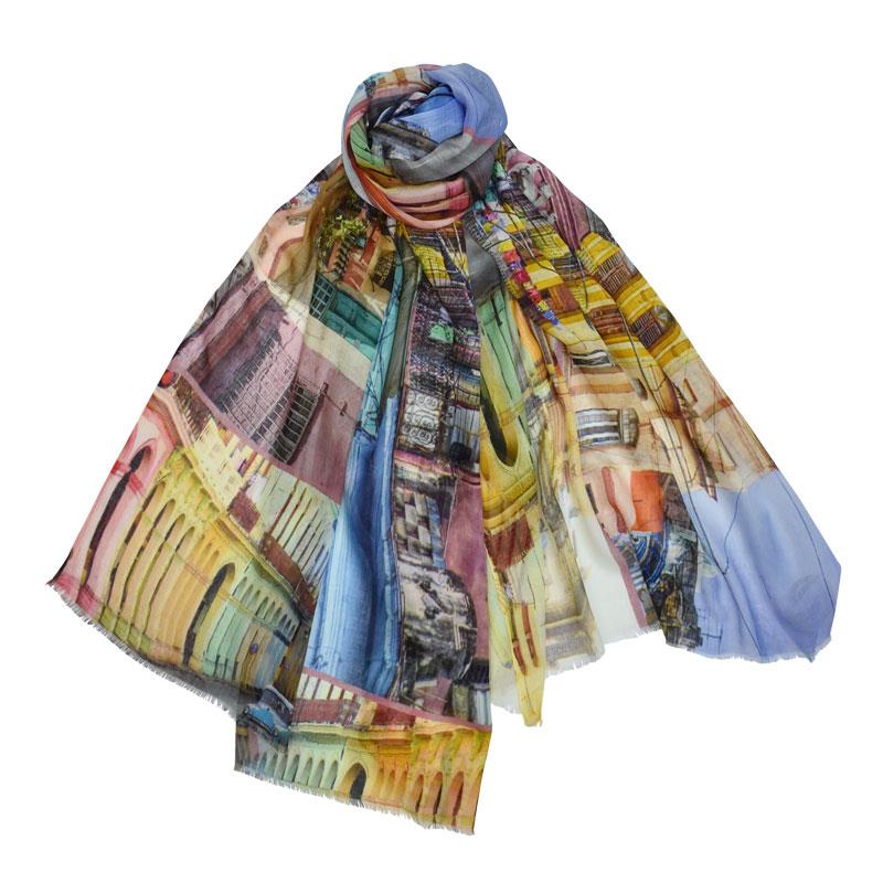 Dupatta Designs Havana Cuban Patchwork Scarf