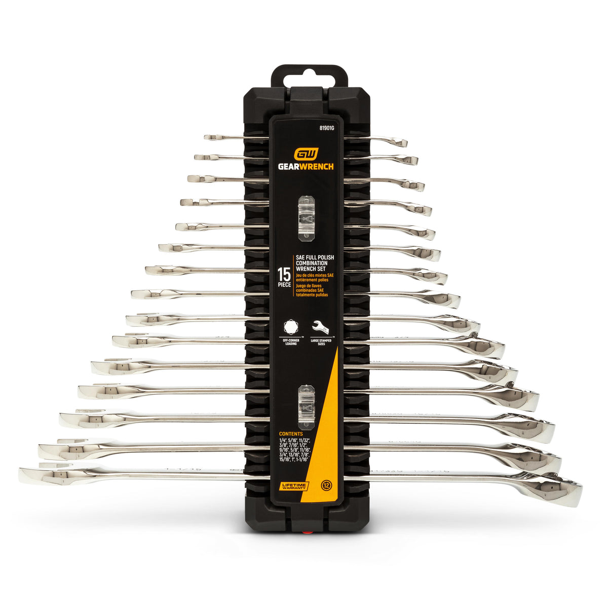 Apex GearWrench 15 Pc. Combination Wrench Set