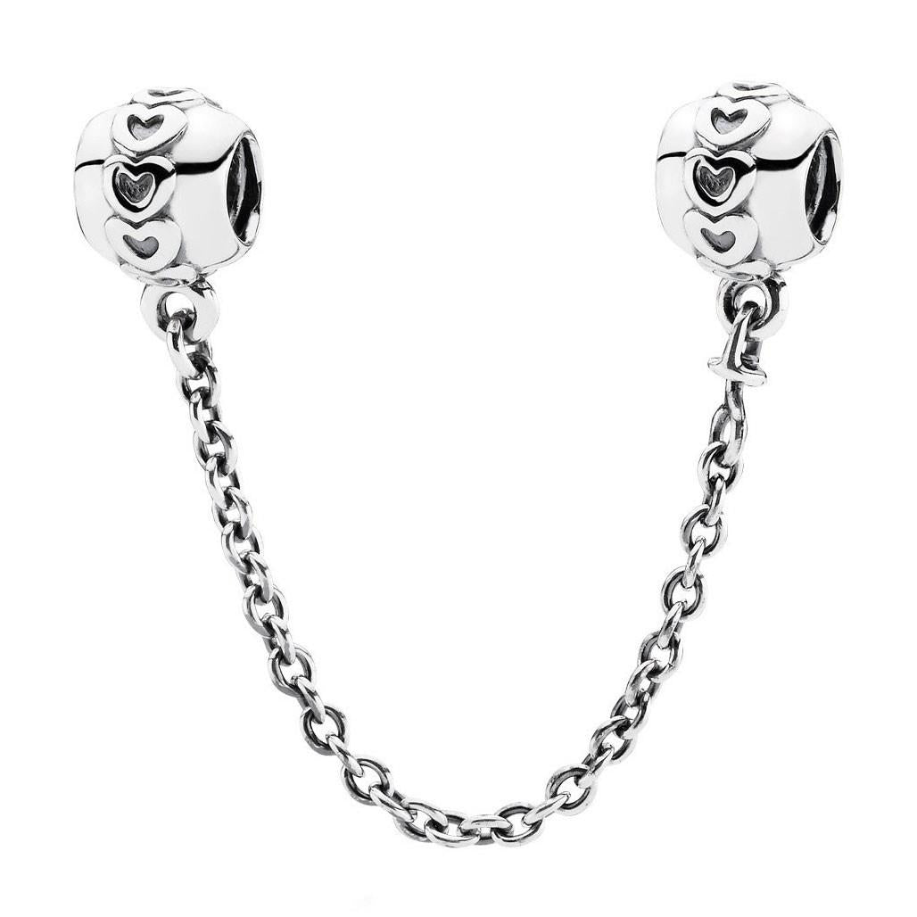 Pandora Hearts Silver Safety Chain