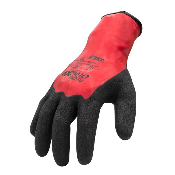 JS Products 212 Performance AX360 Shield Grip Latex-dipped Gloves, MD (12 pairs included)