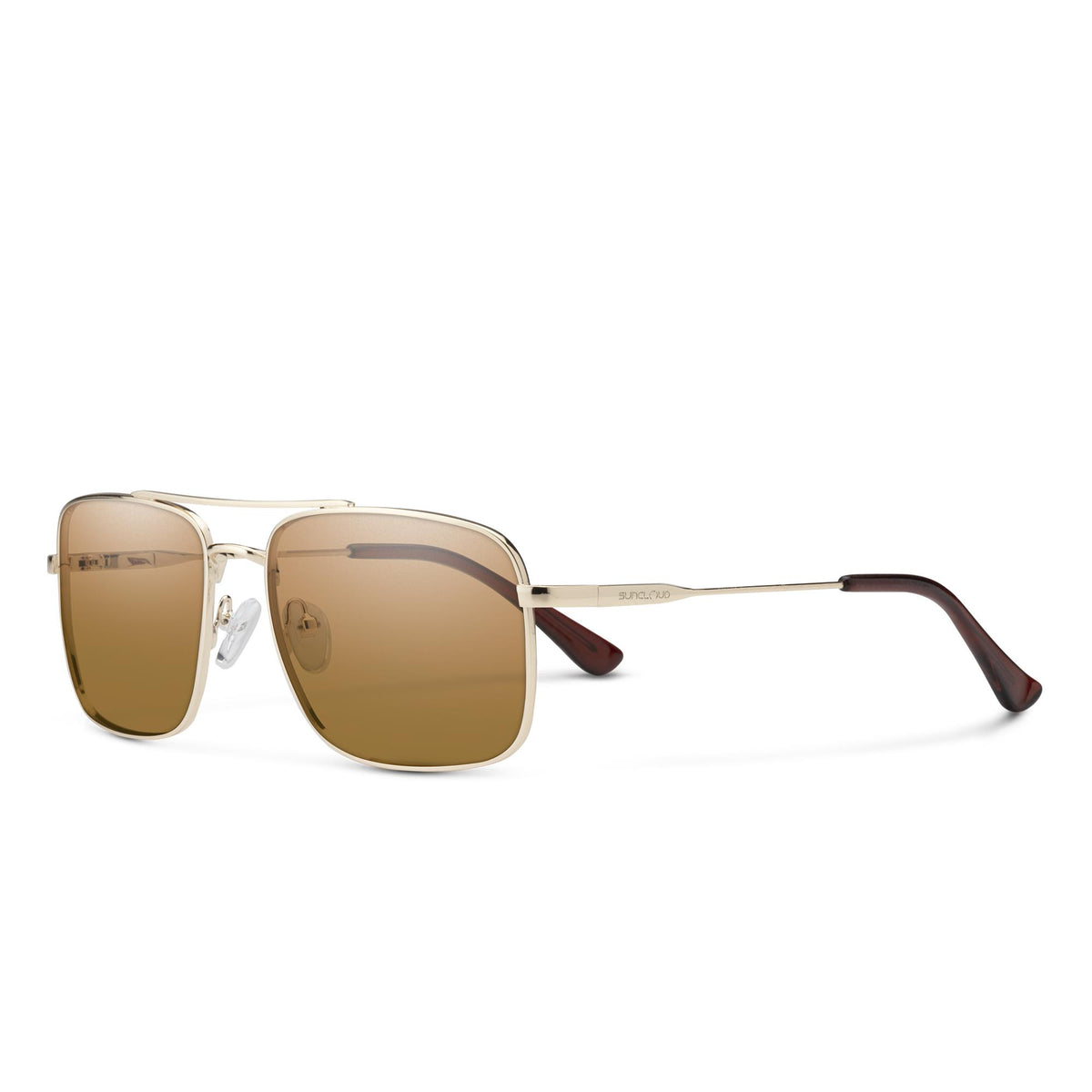 Smith Suncloud Payback Polarized Sunglasses - Gold/Brown