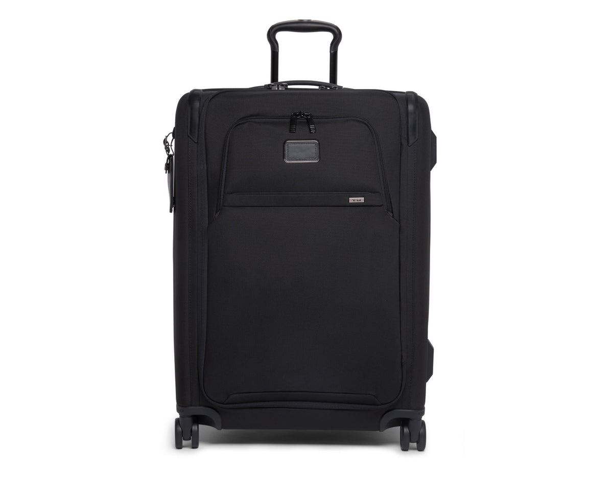 Tumi Alpha Medium Dual Access Expandable Checked - Black (Short Trip)