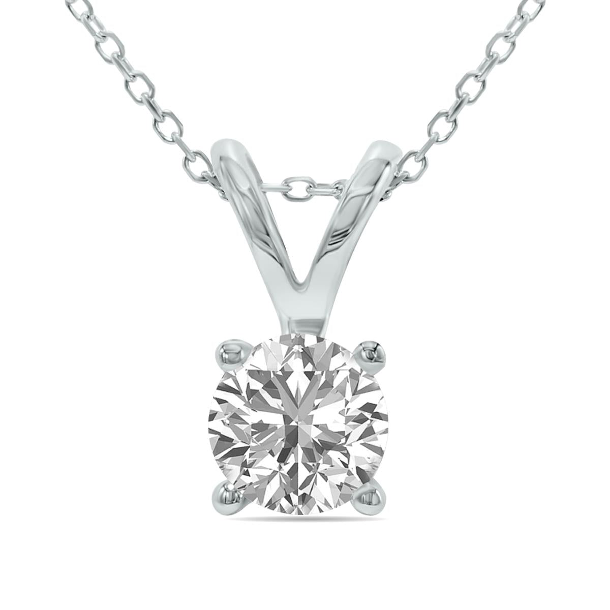 Prestige Boutique Diamonds Lab Grown 3/4 Carat Diamond Solitaire Pe Size 18"