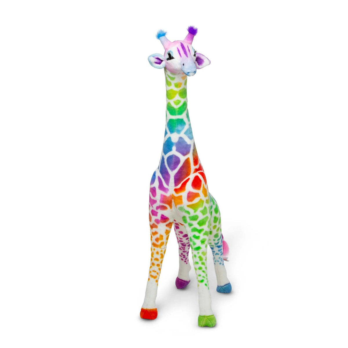 Melissa & Doug Giraffe Rainbow Stuffed Plush Animal Ages 3+ Years