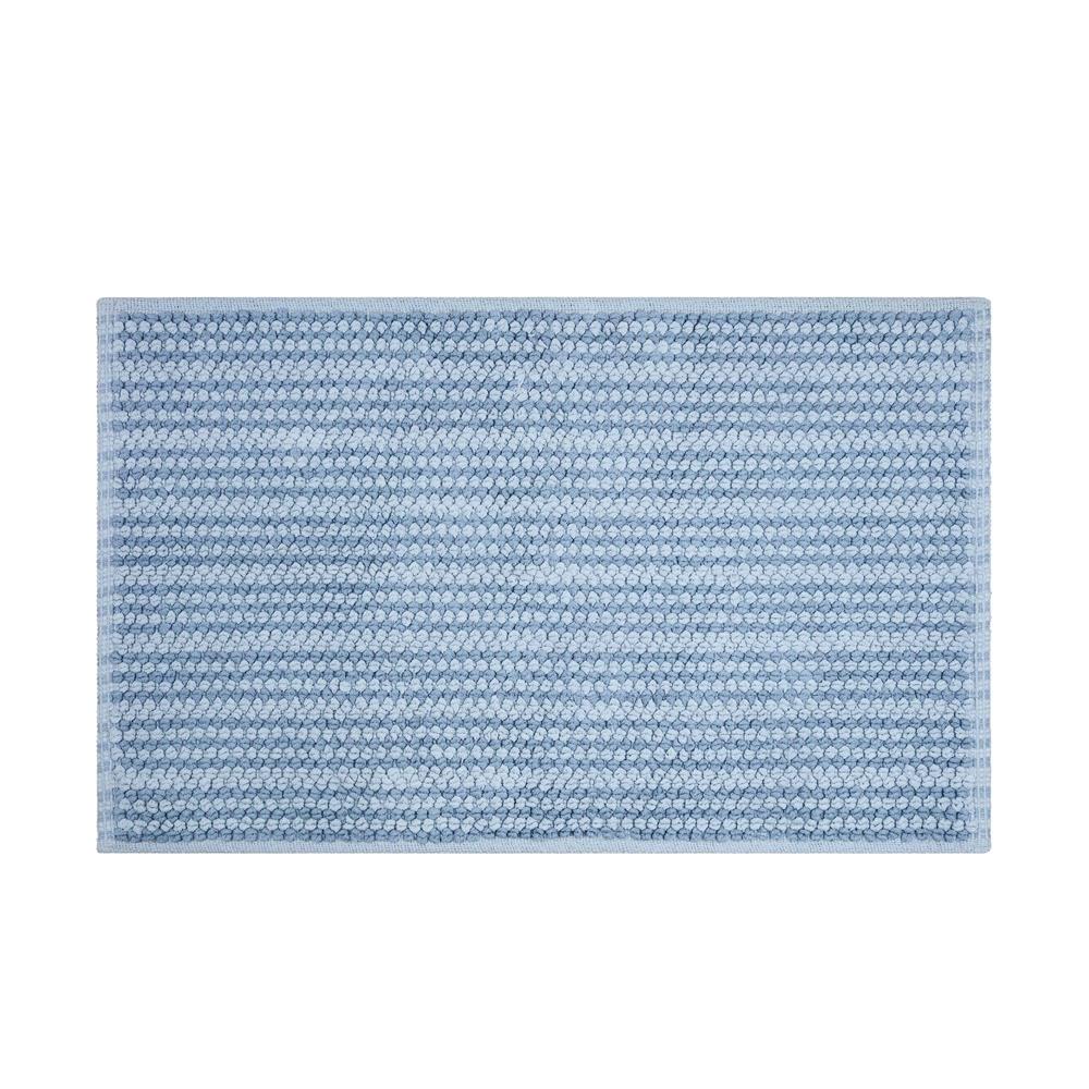 Martex Contrast Stripe Bath Rug Size 20"W x 32"L