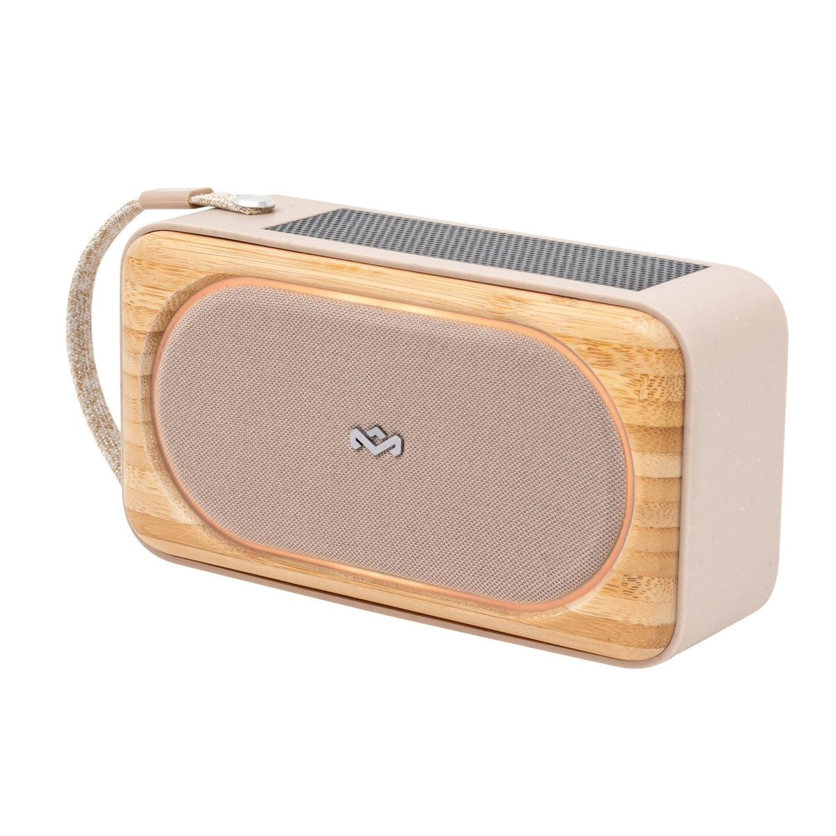 House of Marley Roots Solar Portable Bluetooth Speaker Cream