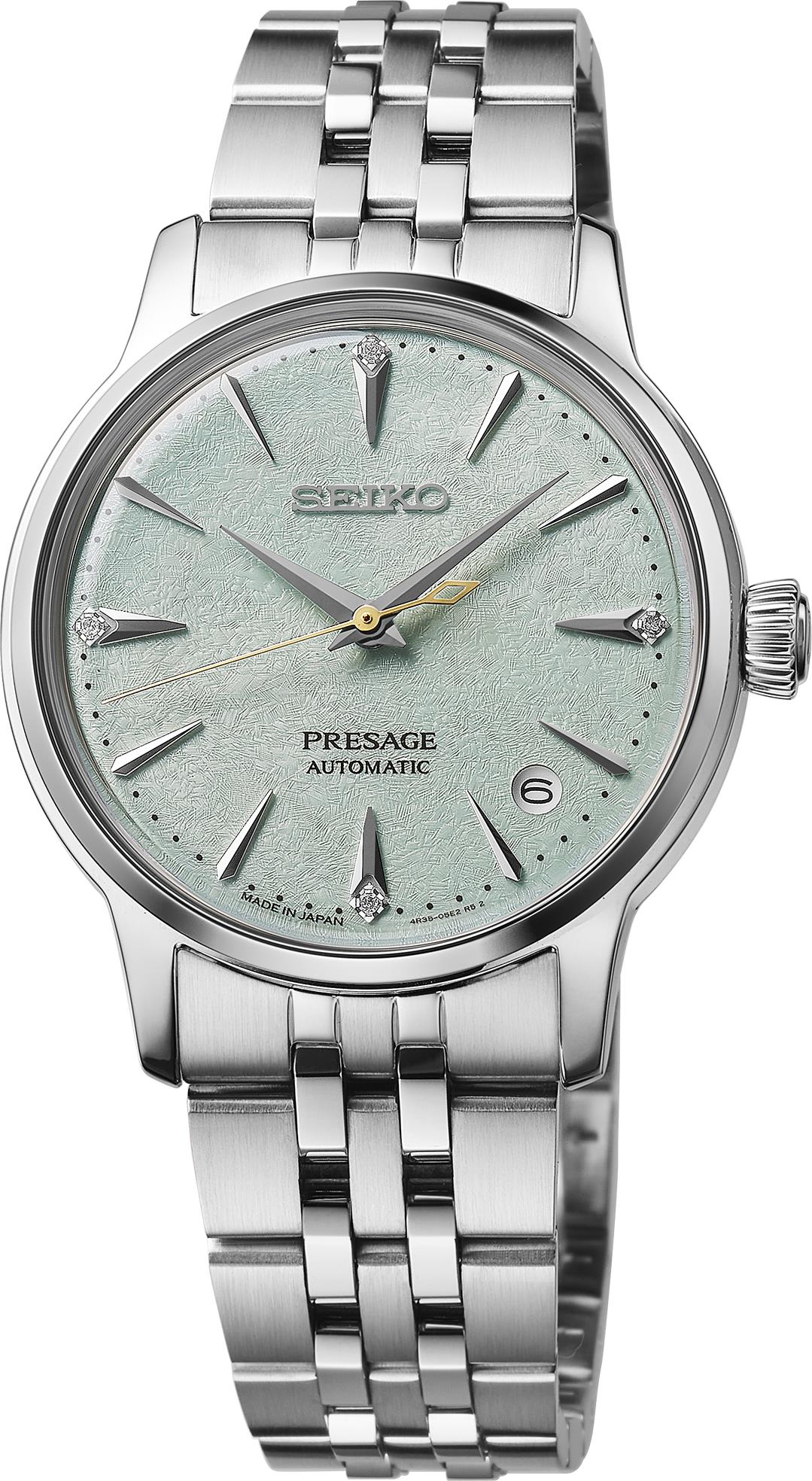 Seiko Watch Presage Cocktail Time Mid-Size SS Automatic Green Dial