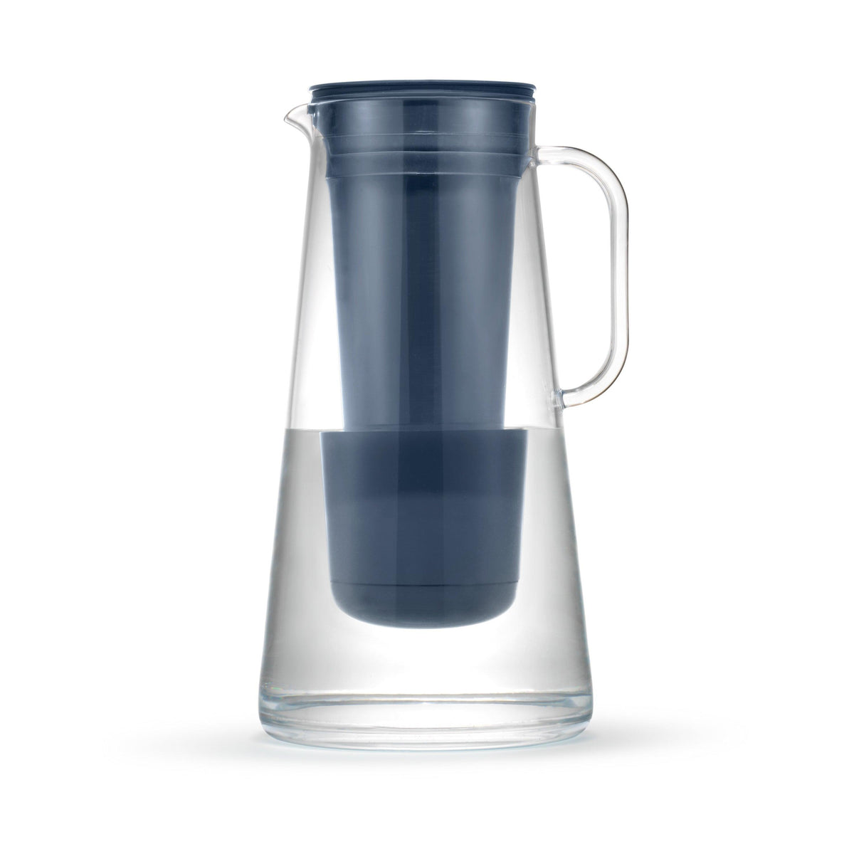 LifeStraw Home 7 Cup BPA-Free Water Filter Pitcher Midnight Blue