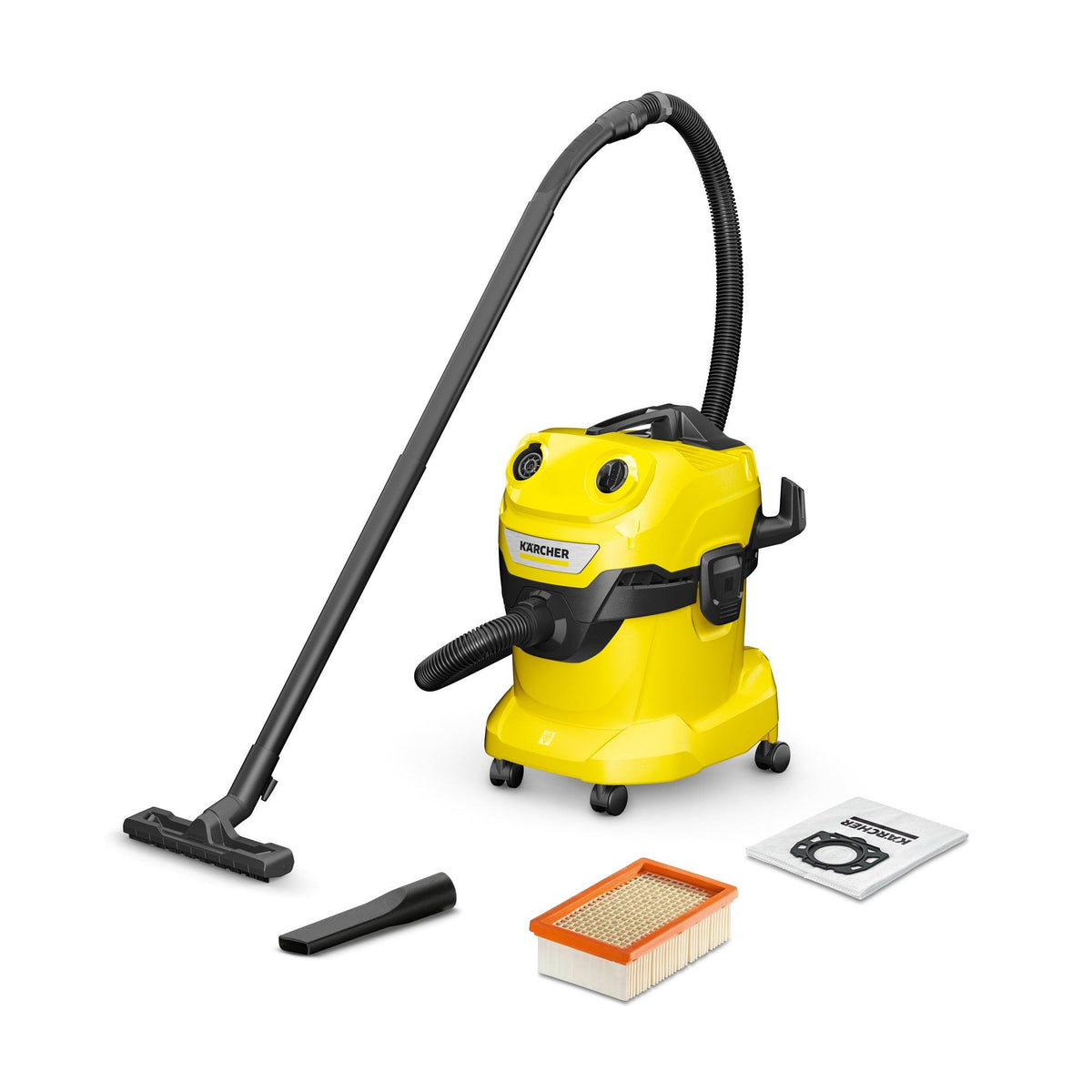 Karcher WD4 Wet/Dry Vacuum w/ 5.3 Gallon Tank & Blower Feature
