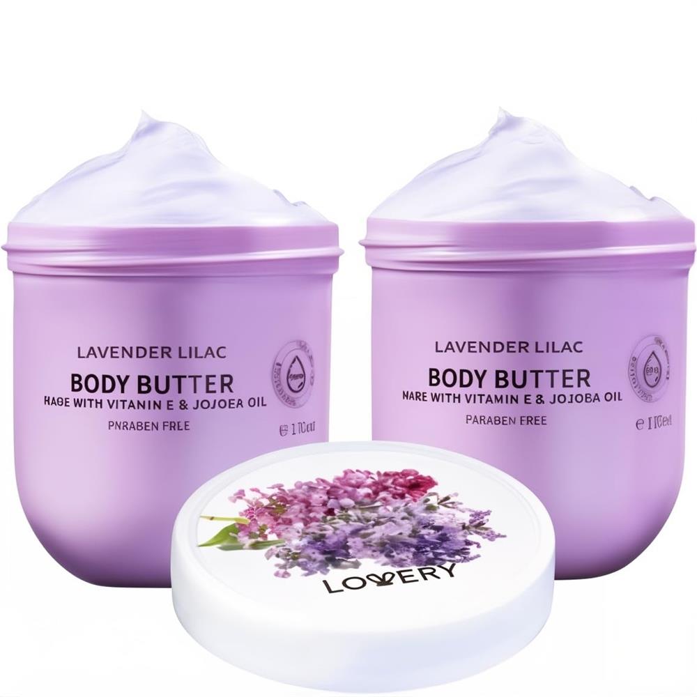 Lovery Lavender Lilac Body Butter Size 2 Pieces