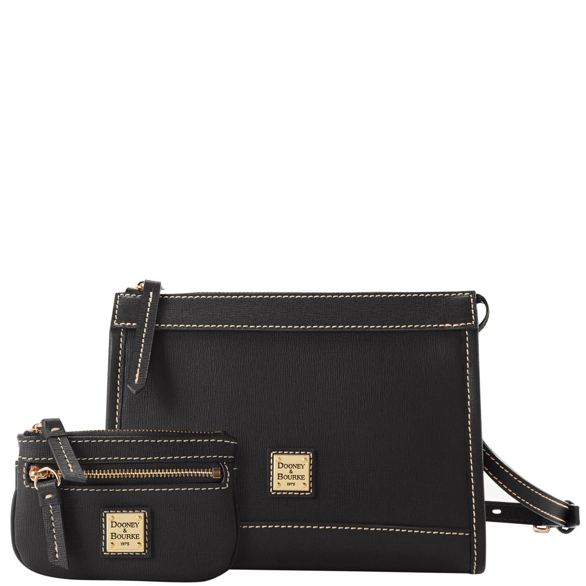Dooney & Bourke Saffiano Zip Crossbody with Small Coin Case