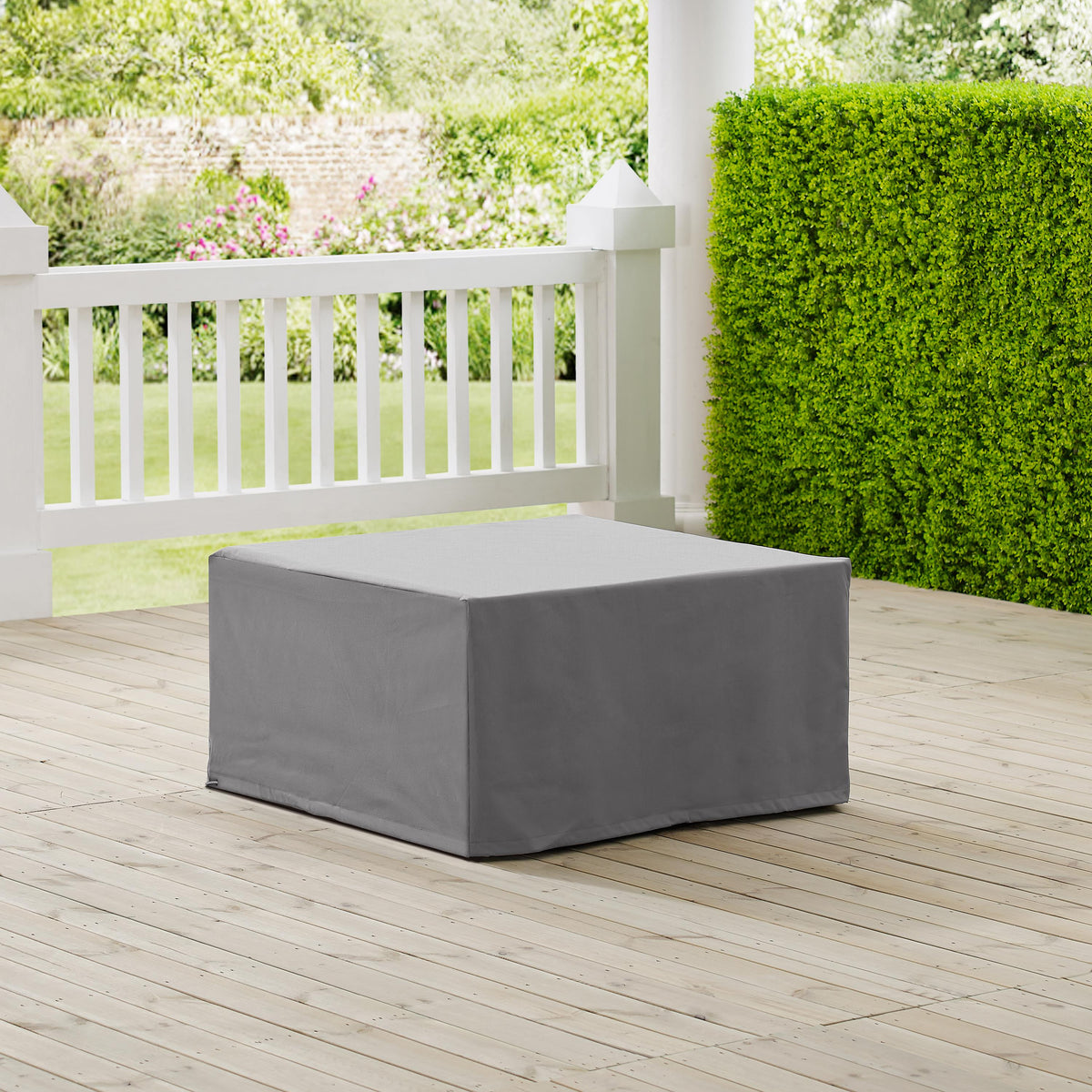 Crosley Outdoor Square Outdoor Coffee Table And Ottoman Furniture Cover