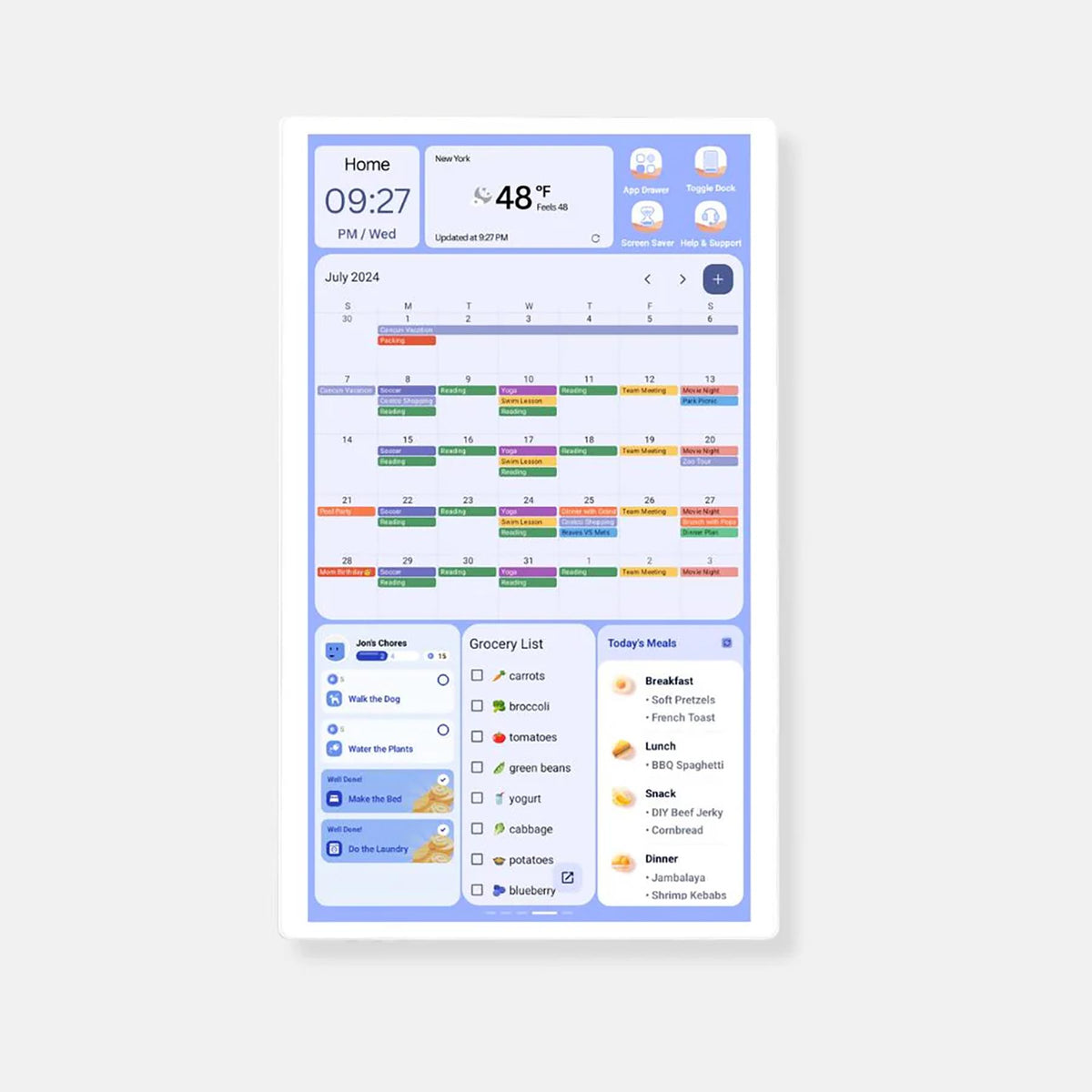 Computer Incentives Cozyla 24" Calendar+ 2