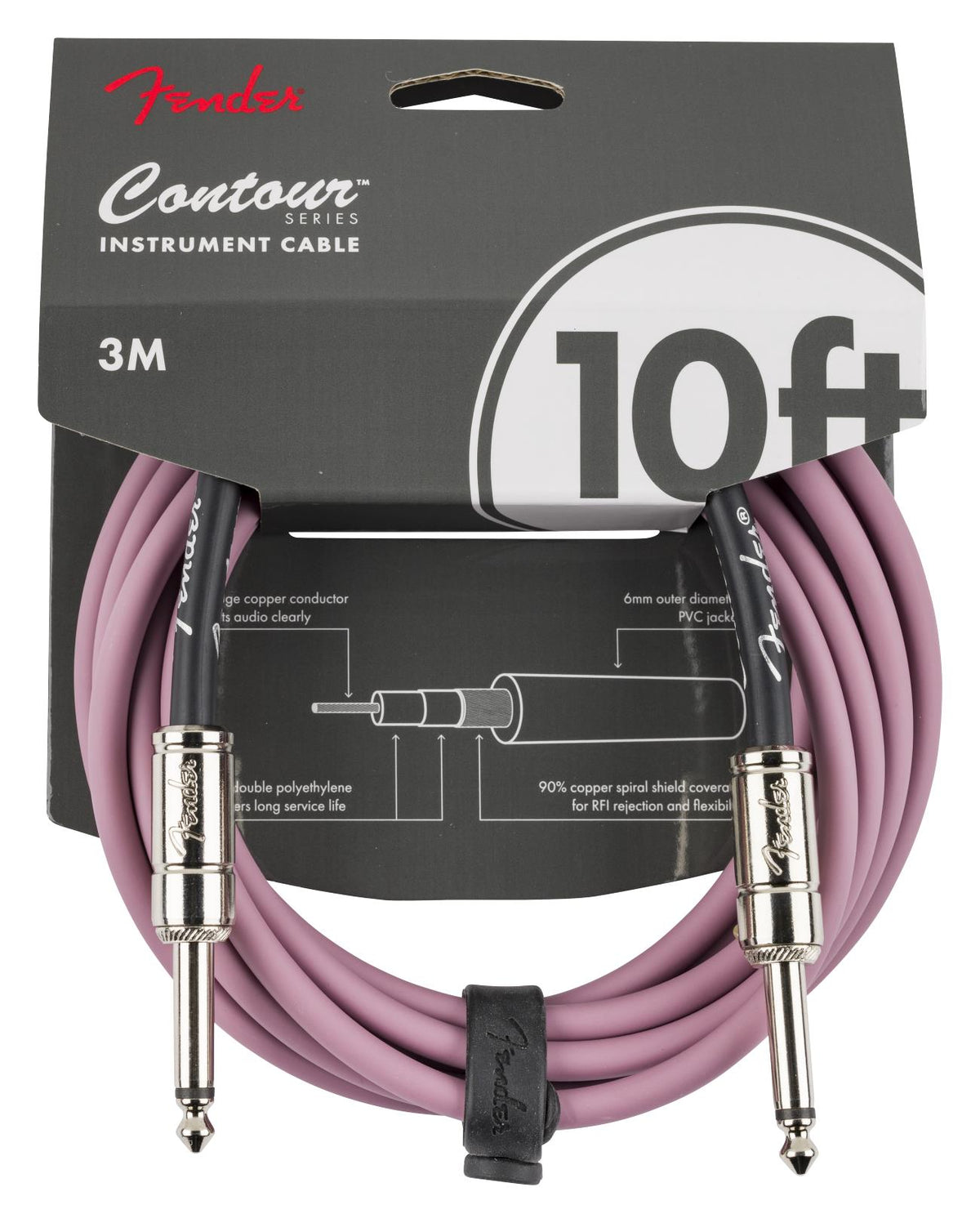 Fender Contour Series 10 Foot Instrument Cables