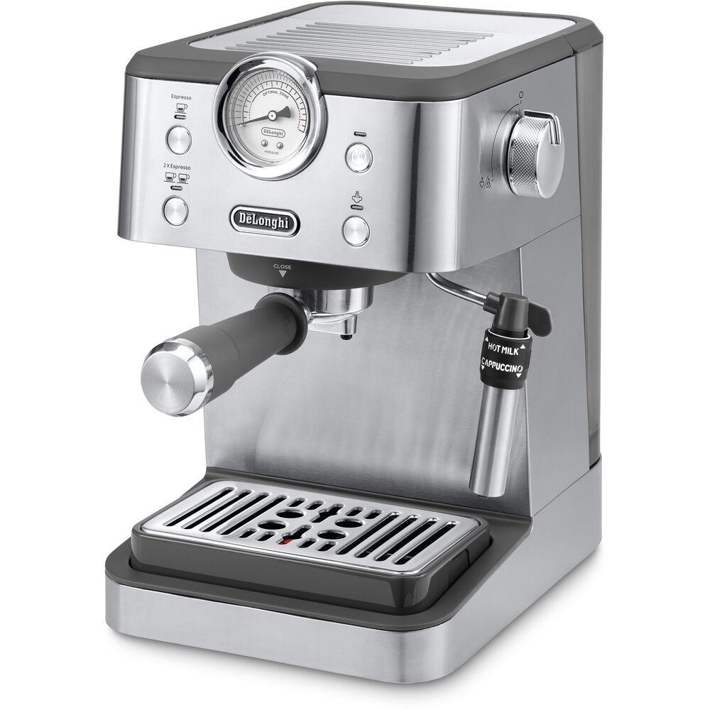 Delonghi Linea Classic Automatic Espresso Machine with Milk Frother and Pressure Gauge Display