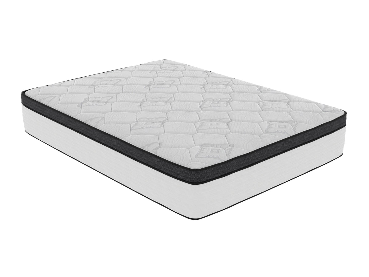 Corsicana Bedding 12" Cymbal Plush Euro Top Bed 'N' Box: California King
