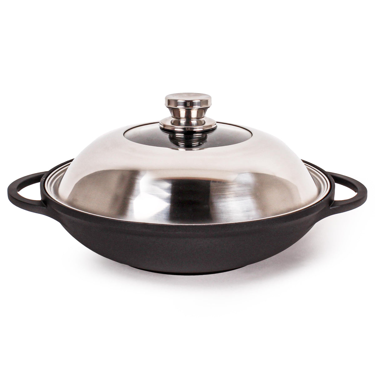 BergHOFF EuroCAST Covered Chinese wok 12.25"