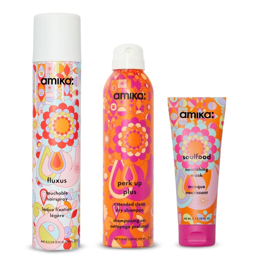 Amika Hair Care The Nourish and Refresh Set Size 3 Pieces