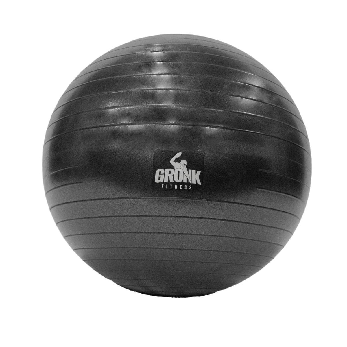 Gronk Fitness Stability Ball Black 75cm w/ pump