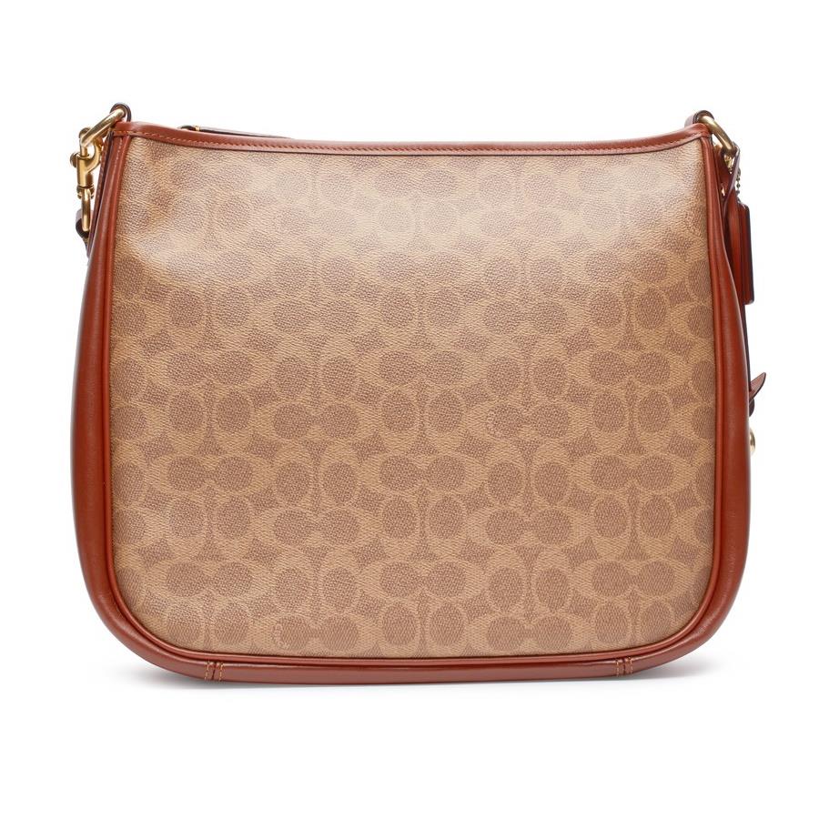 Coach Sig Cary Shoulder Bag - Tan Rust