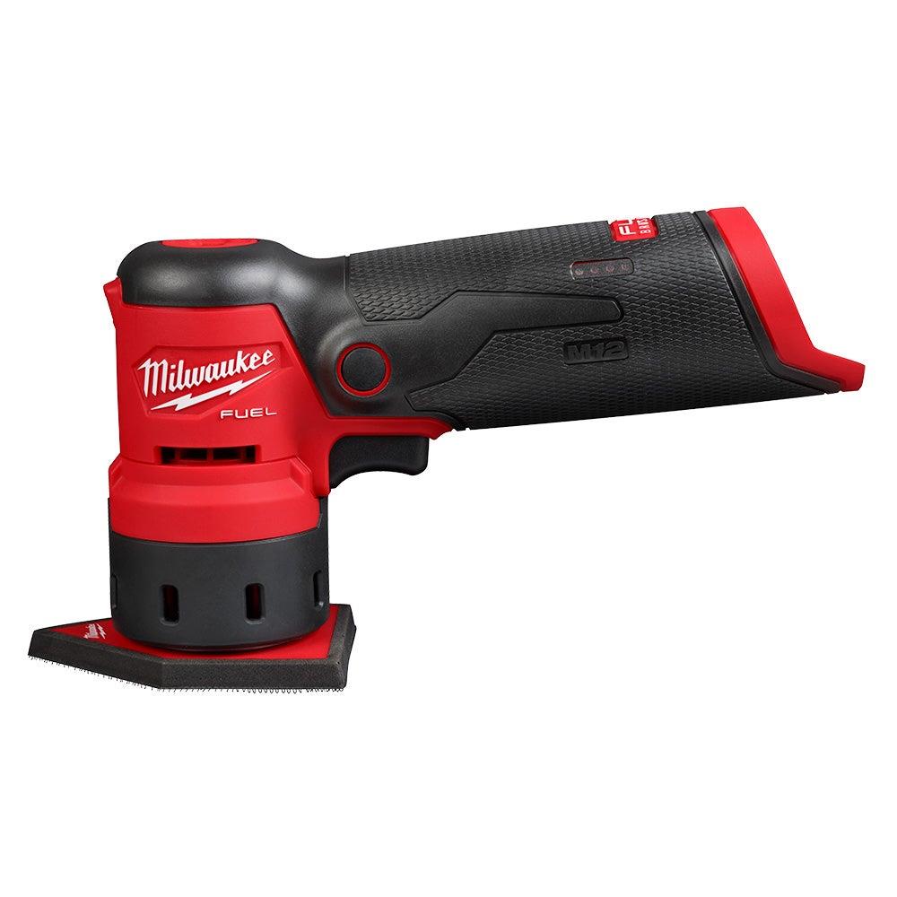 Milwaukee M12 FUEL Orbital Detail Sander - Tool Only