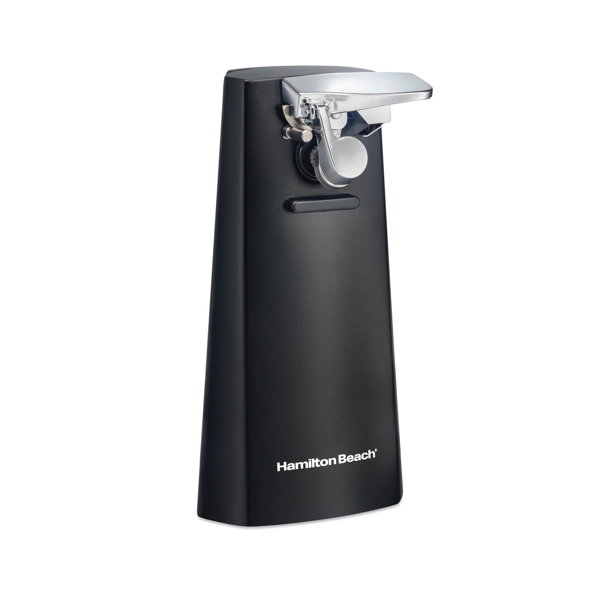 Hamilton Beach Extra-Tall Can Opener w/ Removable Cutting Lever Black