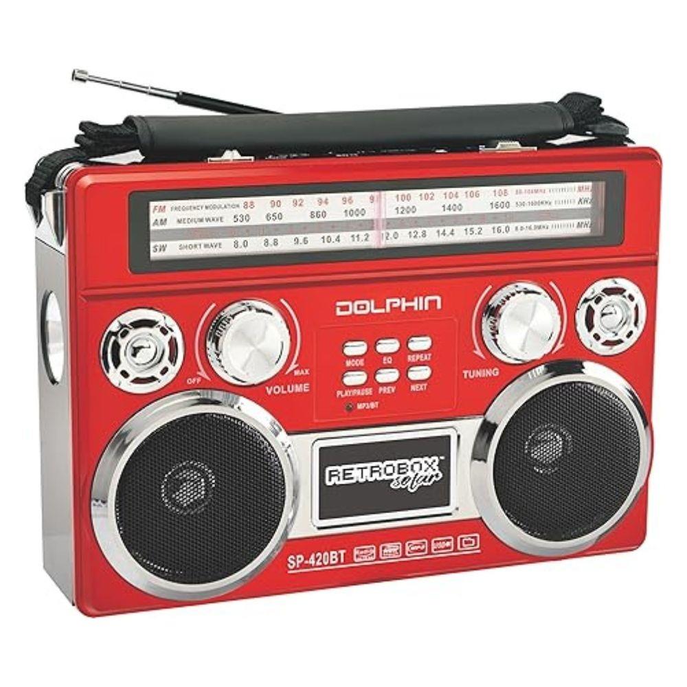 Dolphin AM/FM/SW Bluetooth Solar Radio