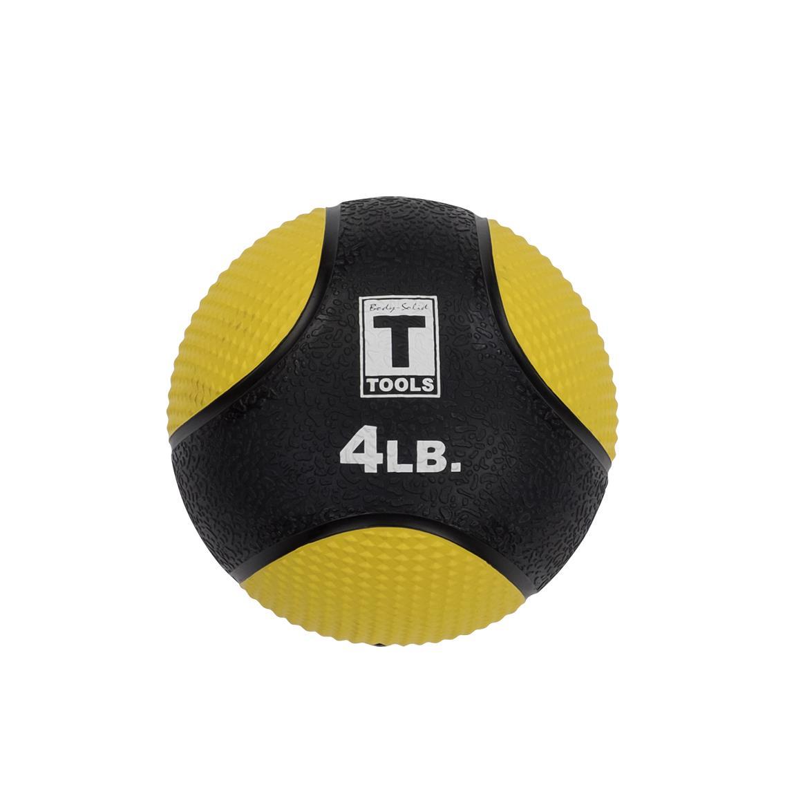 Body-Solid Medicine Ball - 4 lb, Yellow