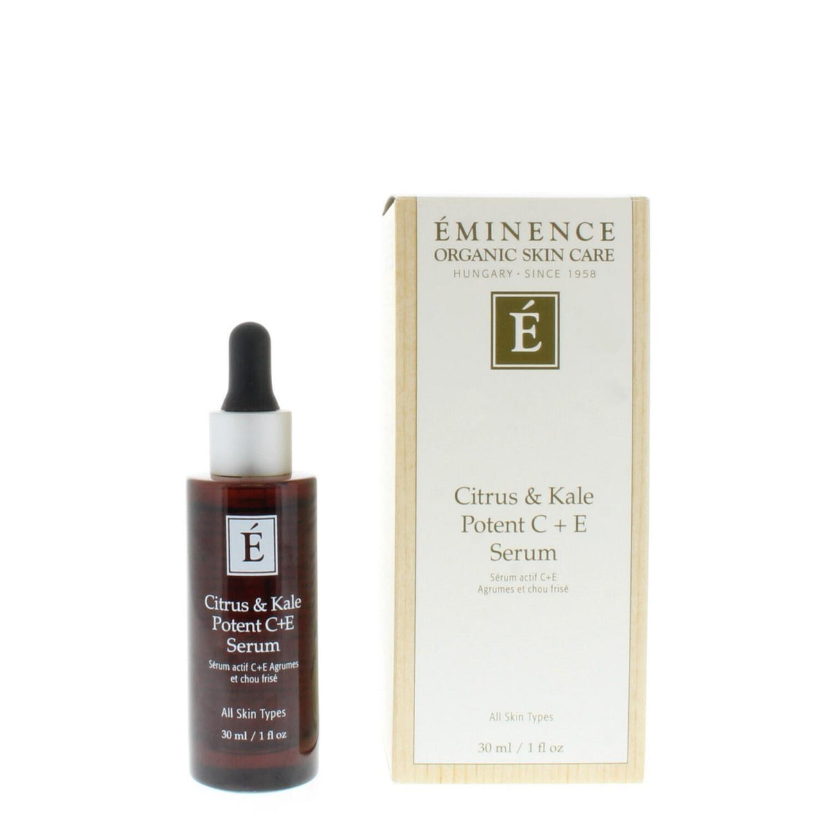 Eminence Citrus & Kale Potent C + E Serum Size 1oz