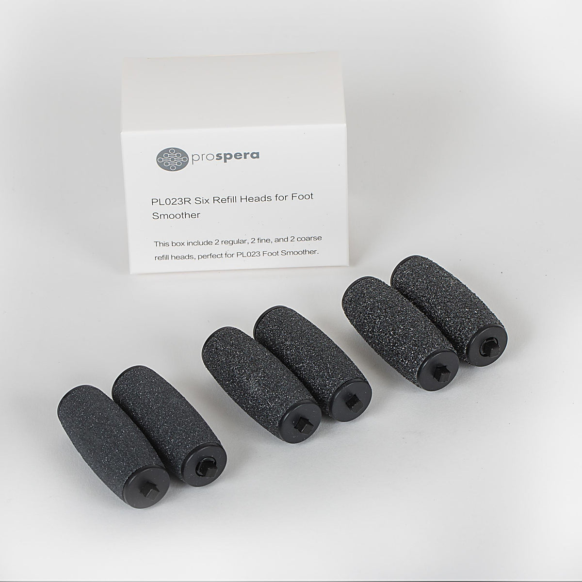 Prospera Refill Roller Heads for Foot Smoother