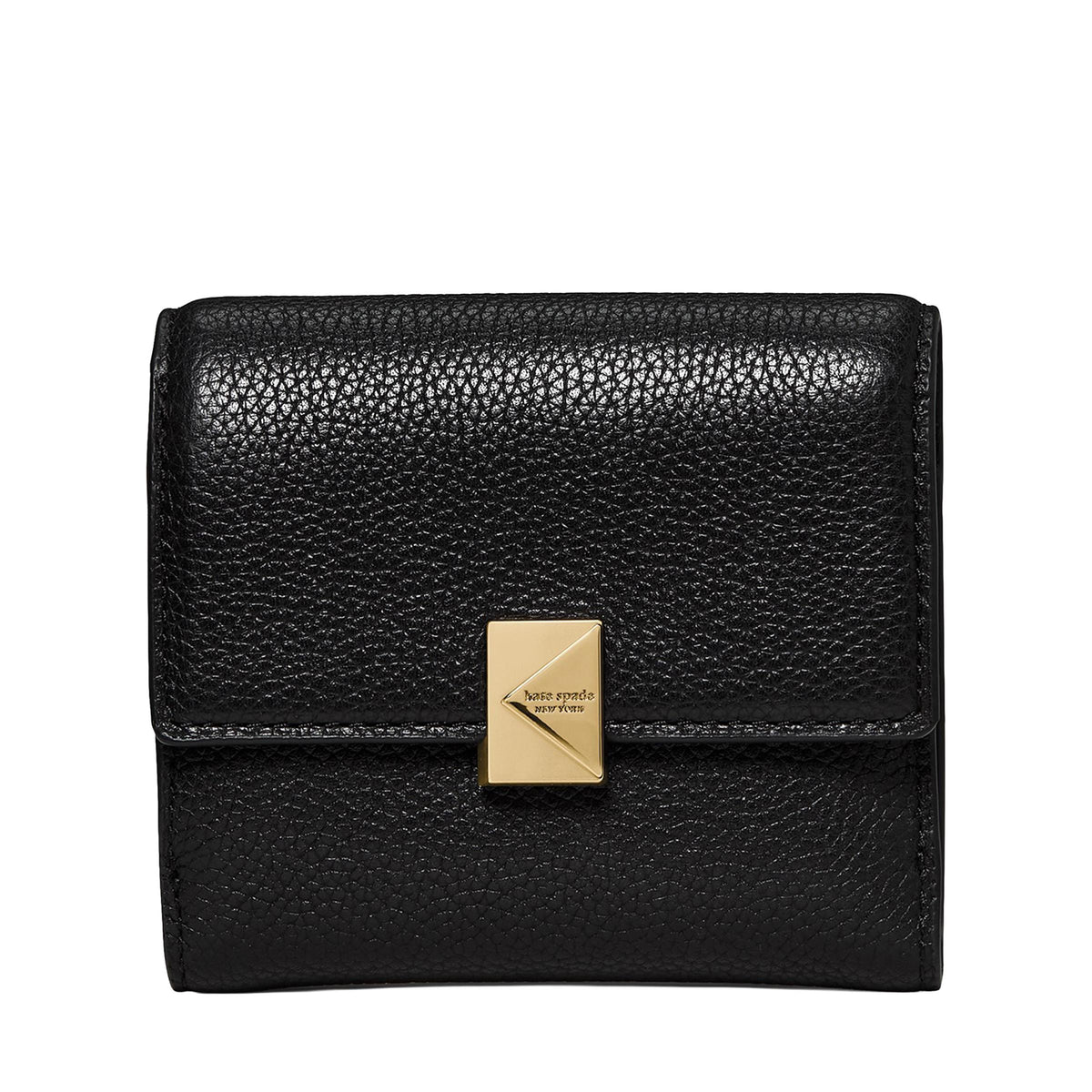 kate spade new york Deco Small Flap Wallet - Black