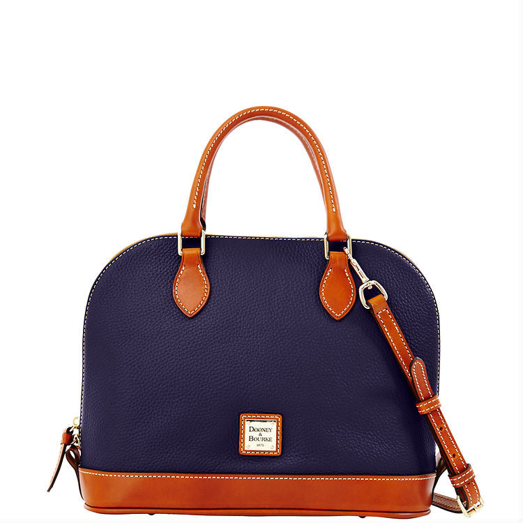 Dooney & Bourke Pebble Grain Zip Zip Satchel