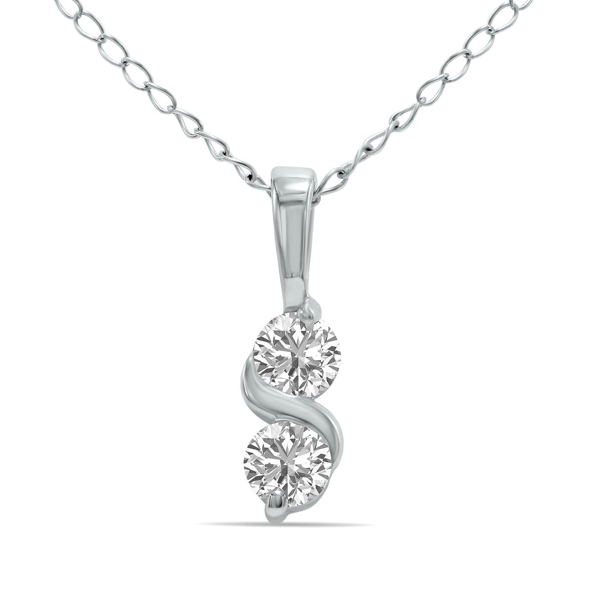 Prestige Boutique Diamonds Infinity Lab Diamond Pendant Size 0.2 CTW