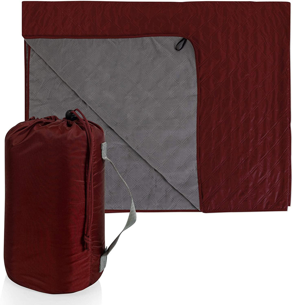Picnic Time Stadium Blanket - Burgundy
