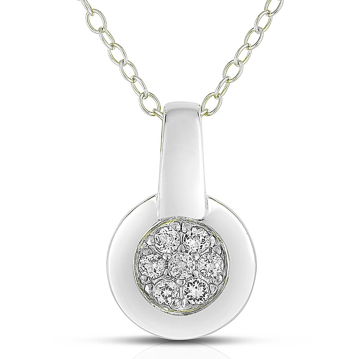 Jilco Inc White Topaz Necklace