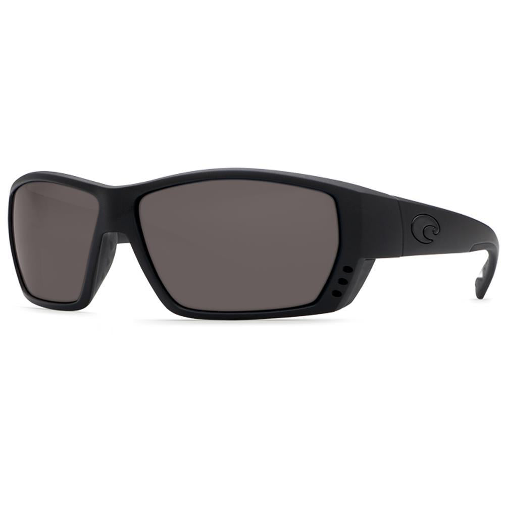Costa Del Mar Tuna Alley Polarized Sunglasses - Blackout/Gray