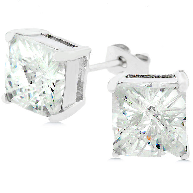 Completely Bella Cushion Cut Stud Earrings