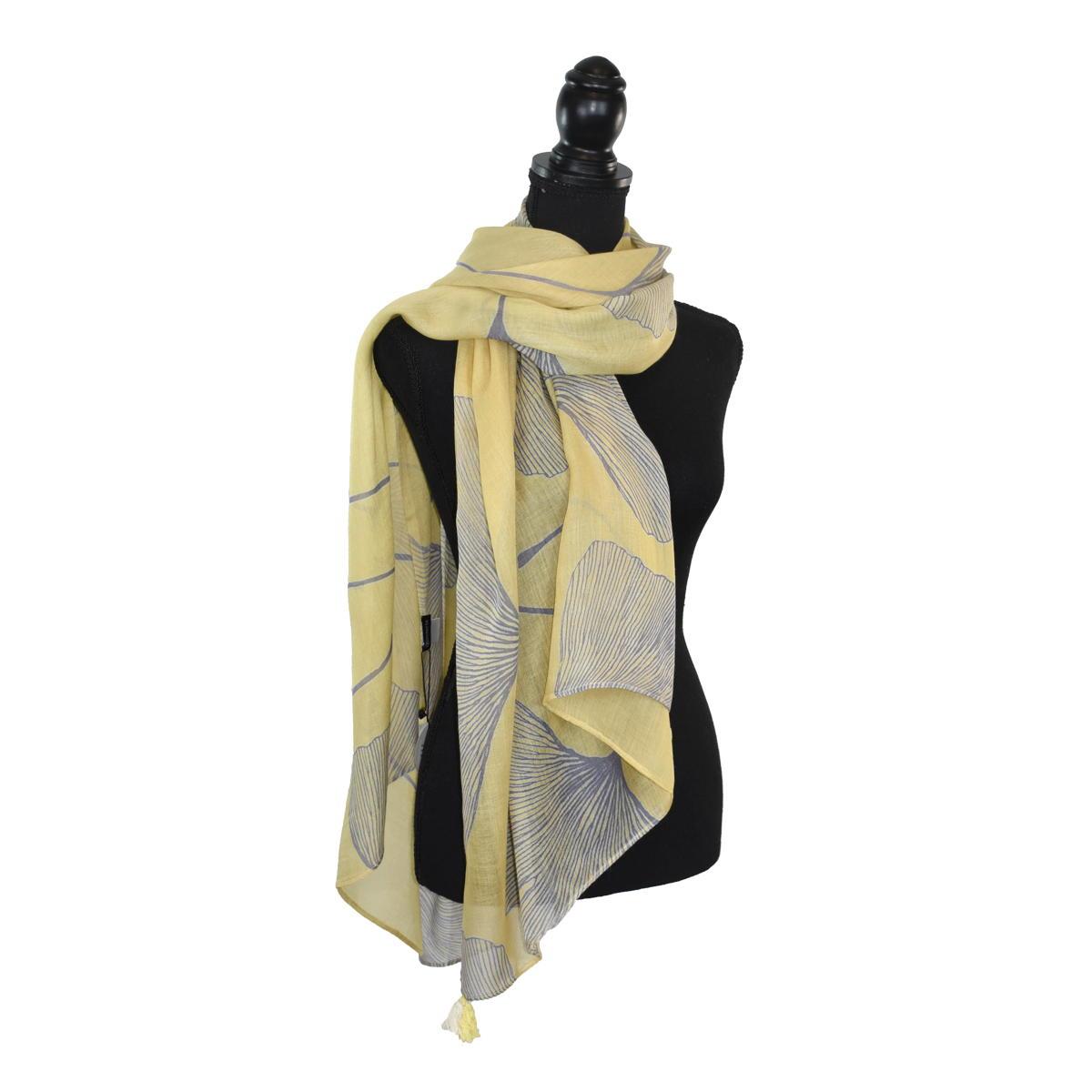 Dupatta Designs Ginko Floral Scarf