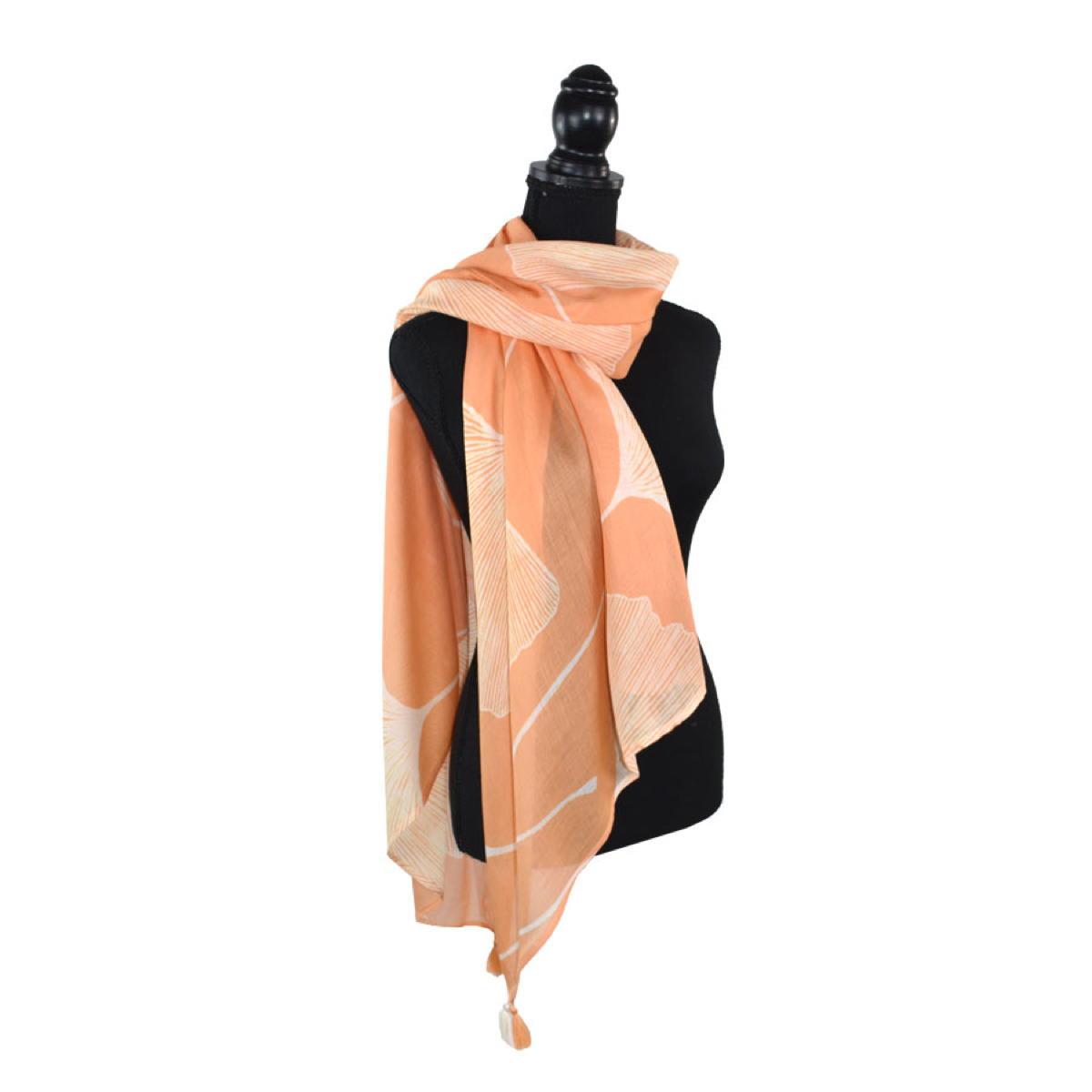 Dupatta Designs Ginko Floral Scarf