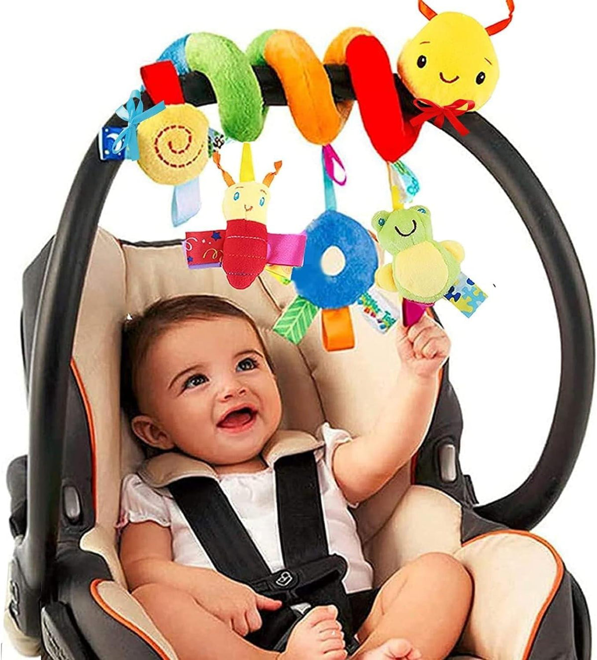 Bella Home Spiral Car Seat & Stroller Activity Toy