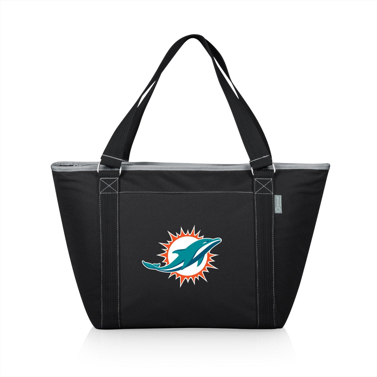 Picnic Time Miami Dolphins - Topanga Cooler Tote Bag, (Black)