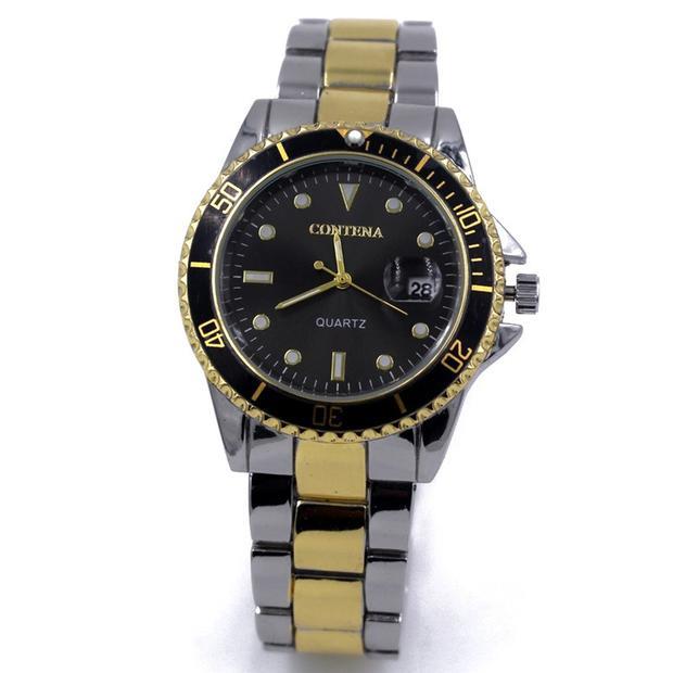 Completely Bella Men's Two-Tone Date Quartz Watch