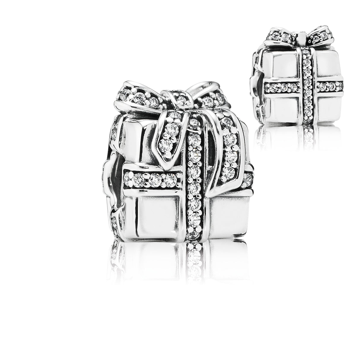 Pandora Sparkling Surprise Charm, Clear CZ