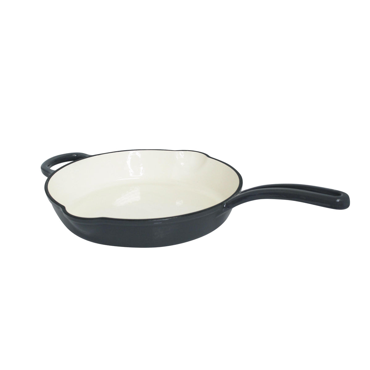 Mirro Enameled 12" Round Skillet - Grey