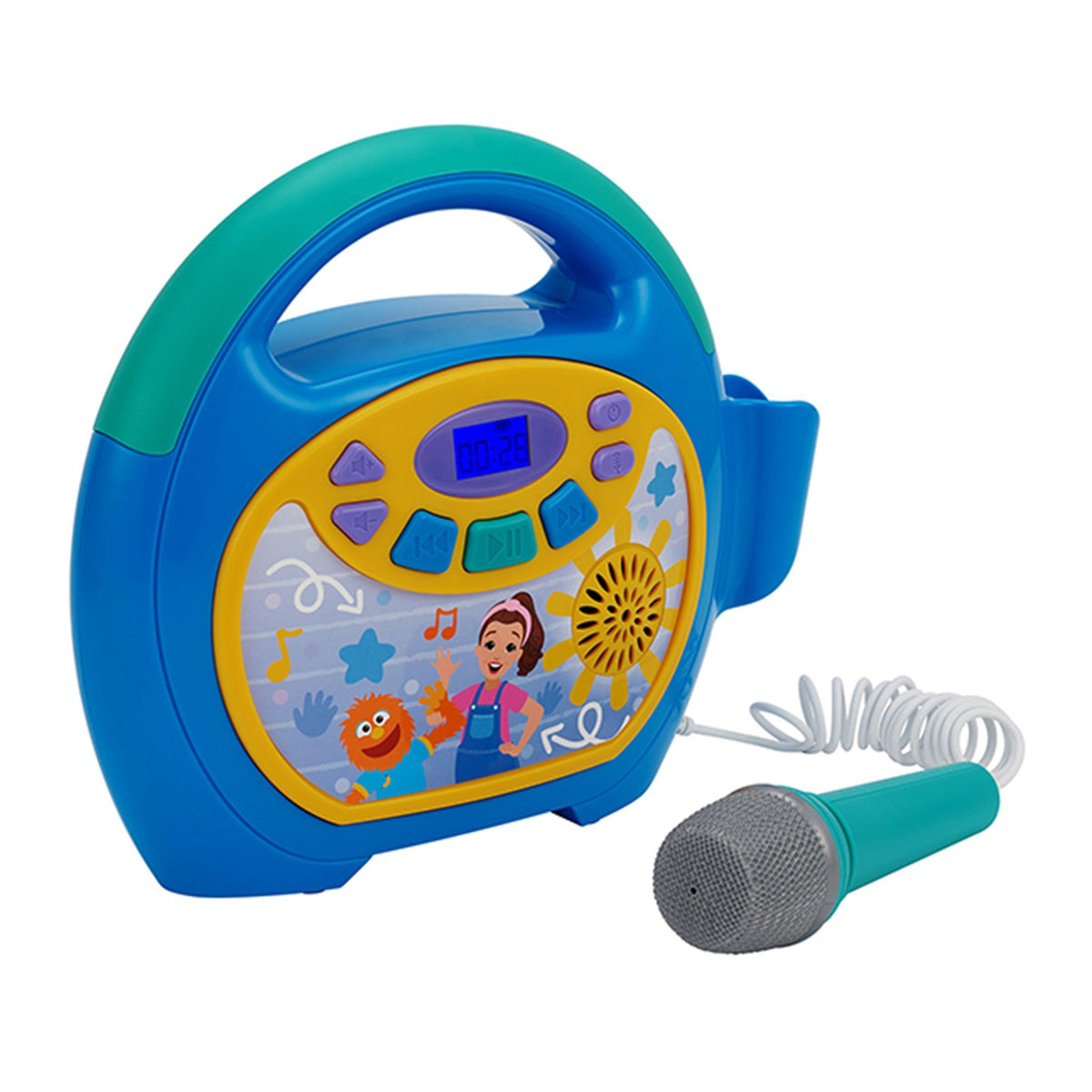 eKids by iHome Ms Rachel Bluetooth Karaoke Machine w/ Built-in Songs